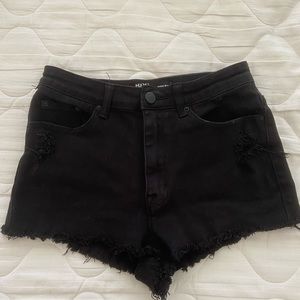 BDG - Black High Waisted Shorts